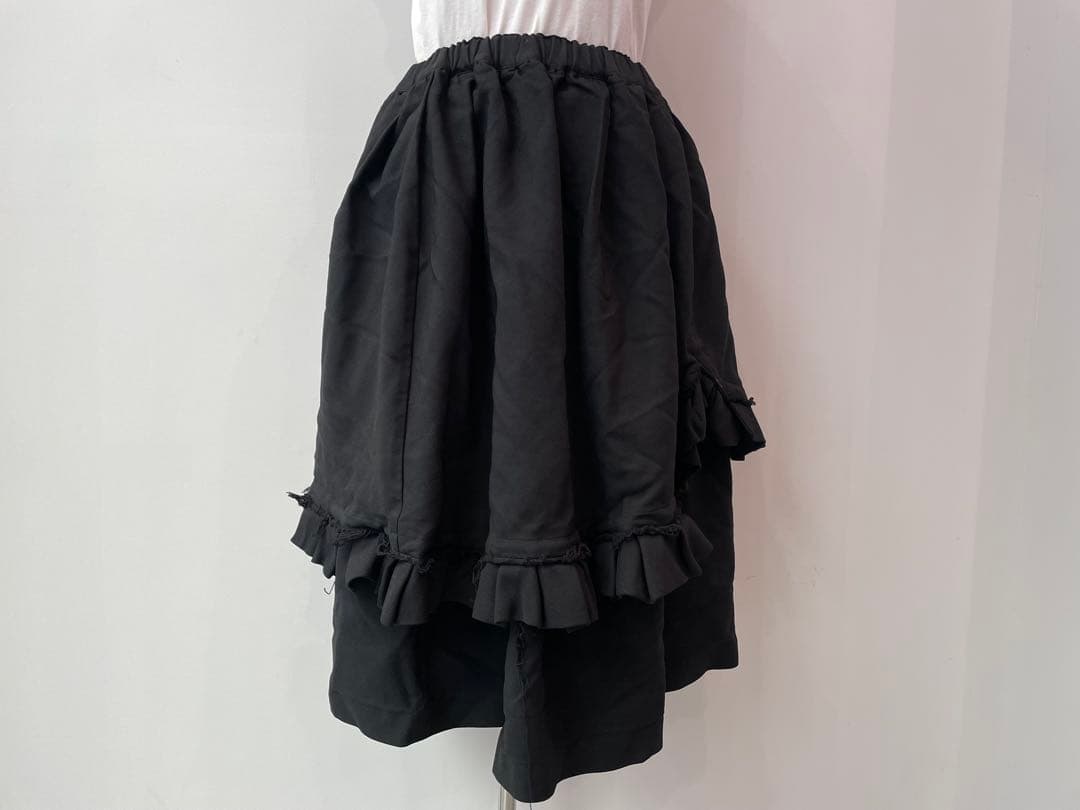 コムデギャルソン コムデギャルソン スカート コムデギャルソンCOMME des GARCONS 裾多重レタリングプリント