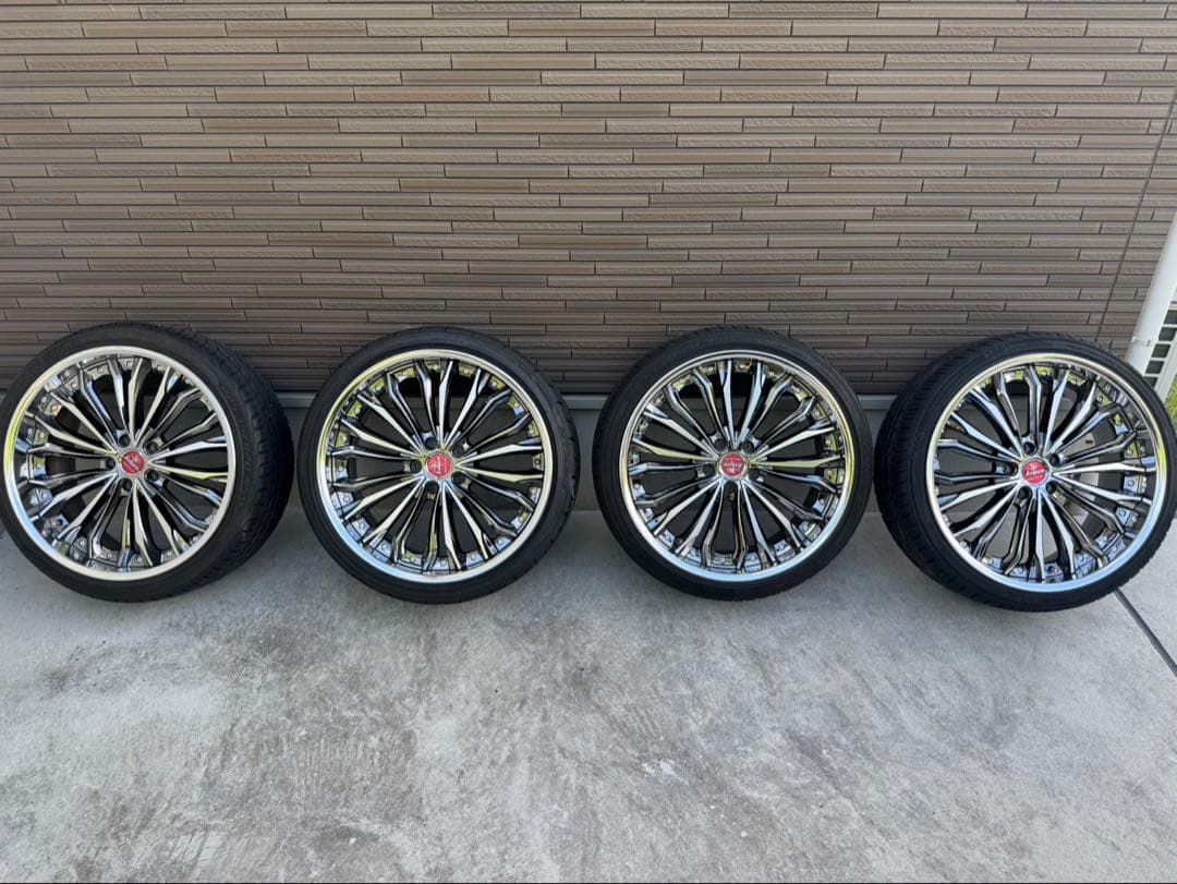 おさかな クレンツェフェルゼン20インチクローム仕上げ ホイールセット4本 楽天市場】【取付対象】225/35R20 93W XL クムホ エクスタ PS71 Weds