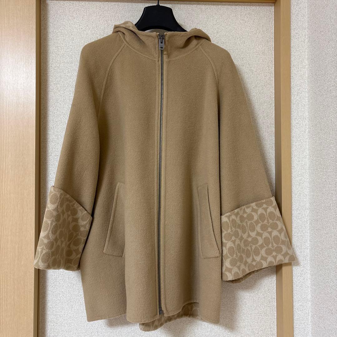 COACH フード付きベージュポンチョ COACH コーチ/レディースファッション｜WonderREX-ONLINE 公式