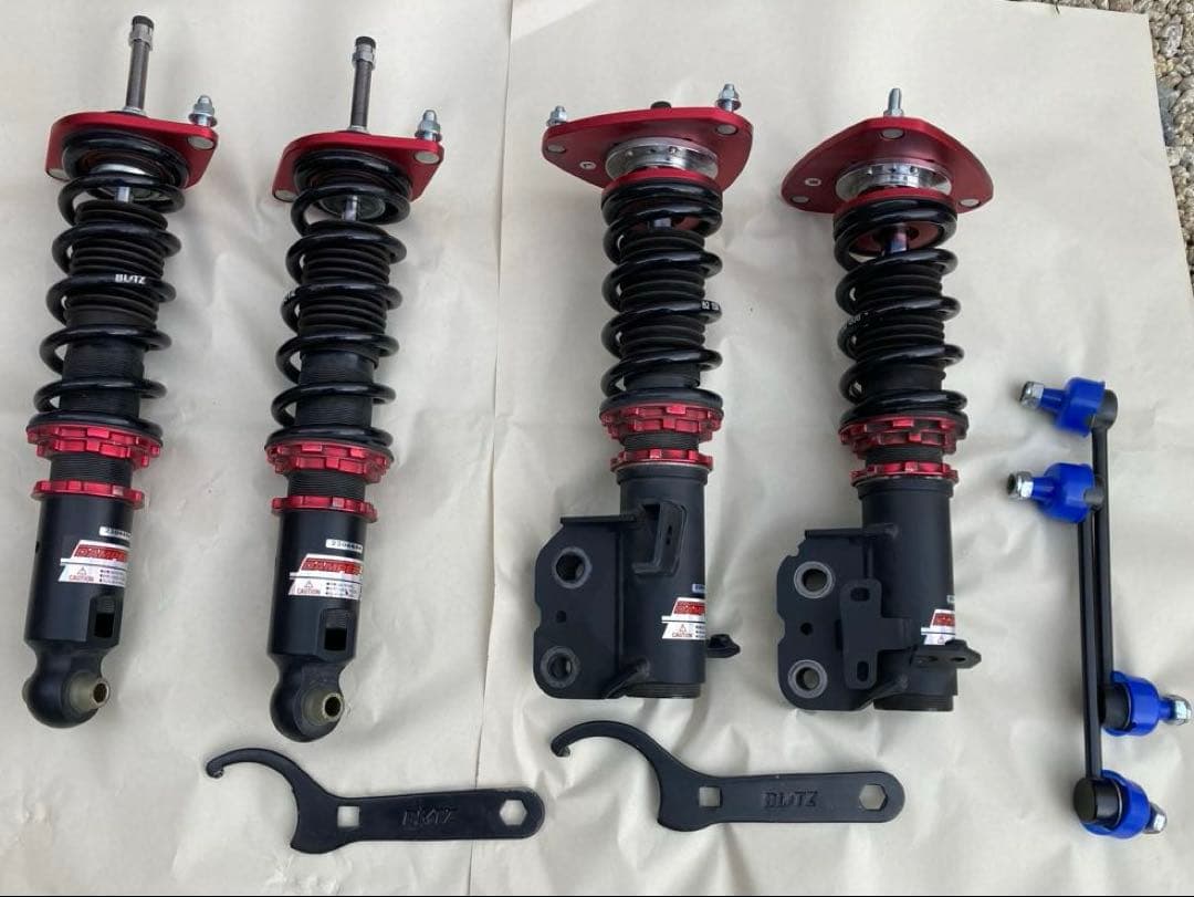 BLITZ ZZ-R ZN6/ZC6 (86/BRZ) 全長調整式車高調 BLITZ（ブリッツ） 車高調 (DAMPER ZZ-R/ダブルゼットアール) BRZ ZC6