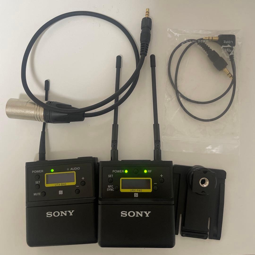 Sony UWP-D21 ワイヤレスピンマイク - メルカリ
