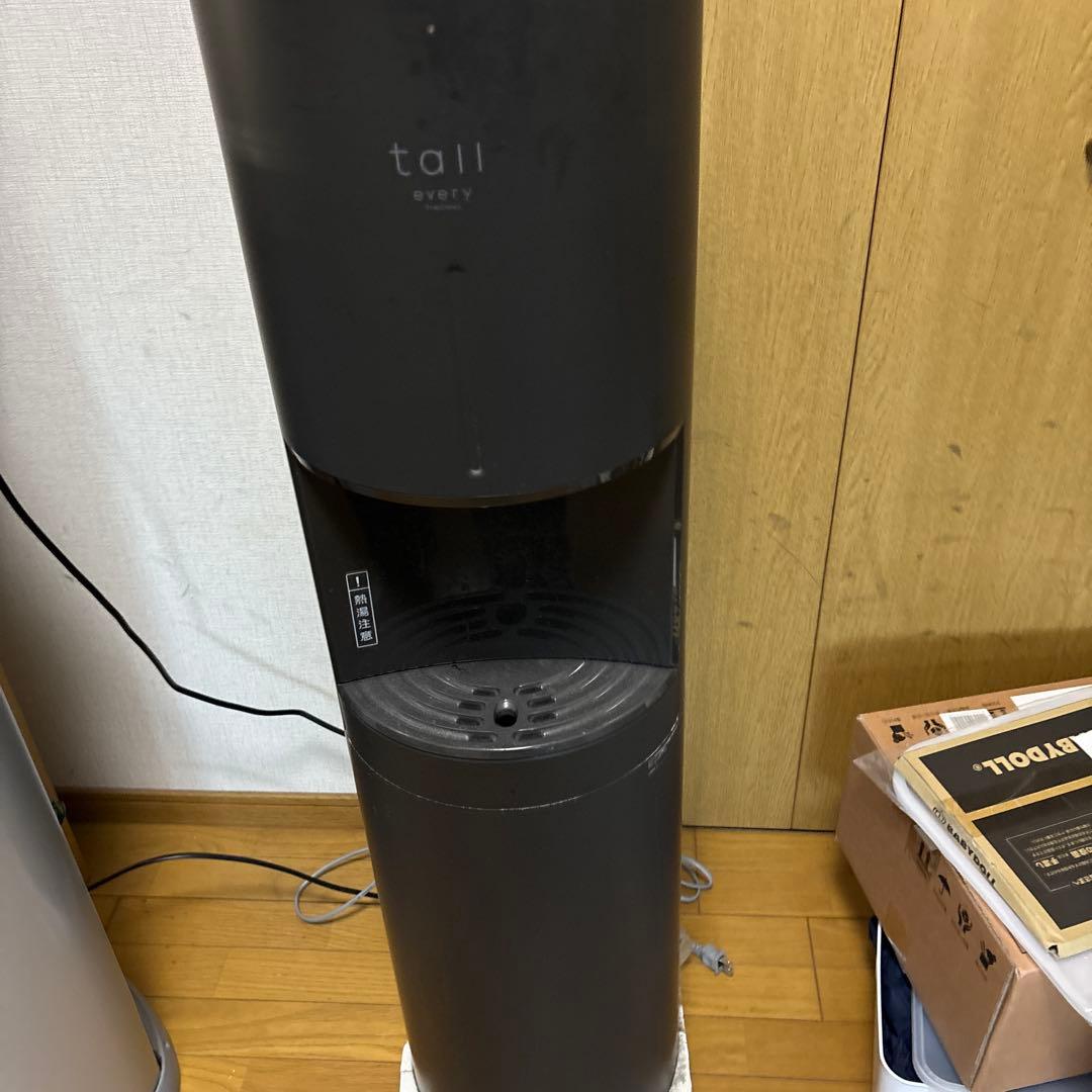 tall water 浄水器 黒 tall(トール)の口コミ｜浄水型ウォーターサーバーエブリィフレシャス