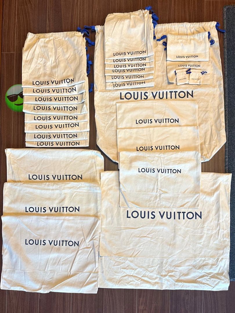 LOUIS VUITTON ルイ ヴィトン 保存袋　26枚セット 楽天市場】ルイヴィトン 保存袋 布袋 巾着 バッグ カバン 鞄 財布