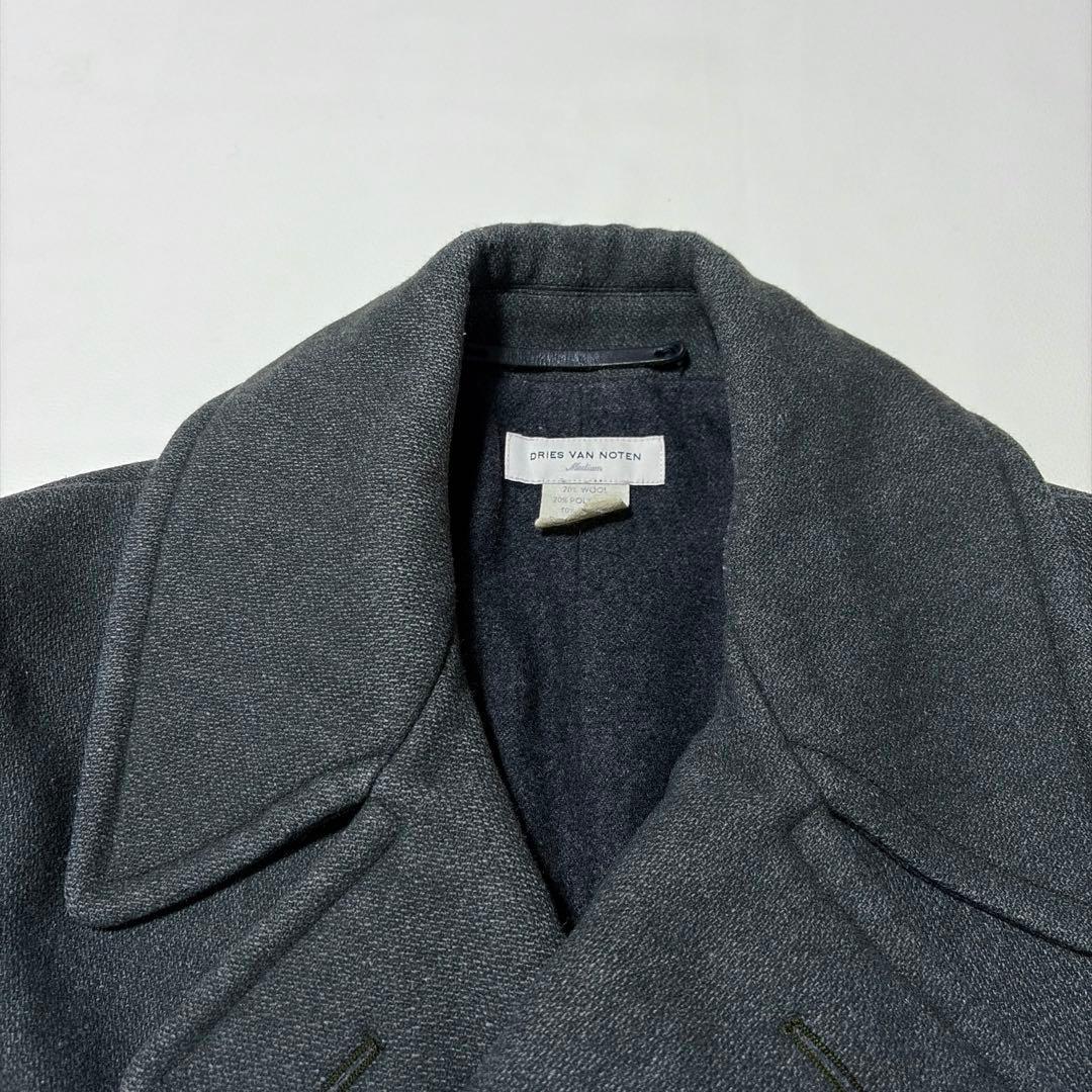 90s DRIES VAN NOTEN Pコートピーコート イタリア製 ライカ期 - メルカリ