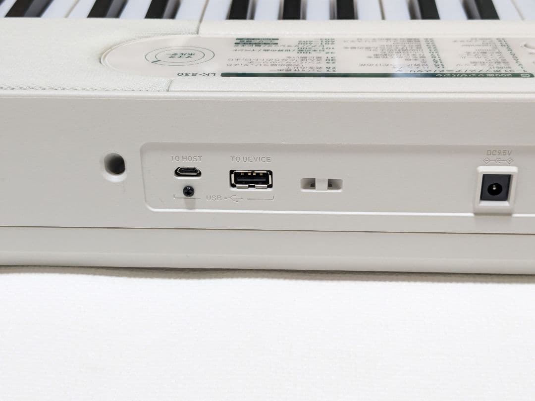 美品】CASIO LK-530光ナビゲーションCasiotone2023年製 - メルカリ