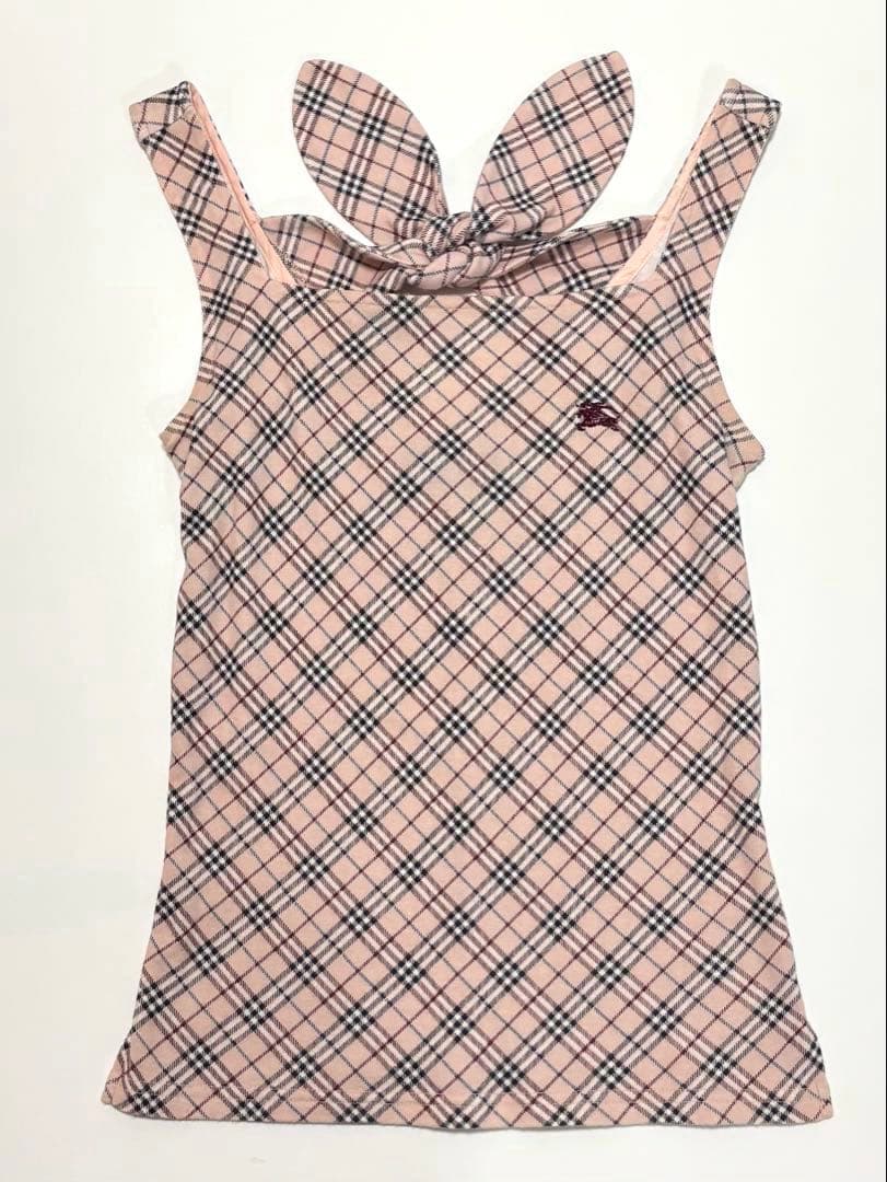 BURBERRY BLUE LABEL タンクトップ リボン BURBERRY BLUE LABEL（タンクトップ）のフリマアイテム一覧