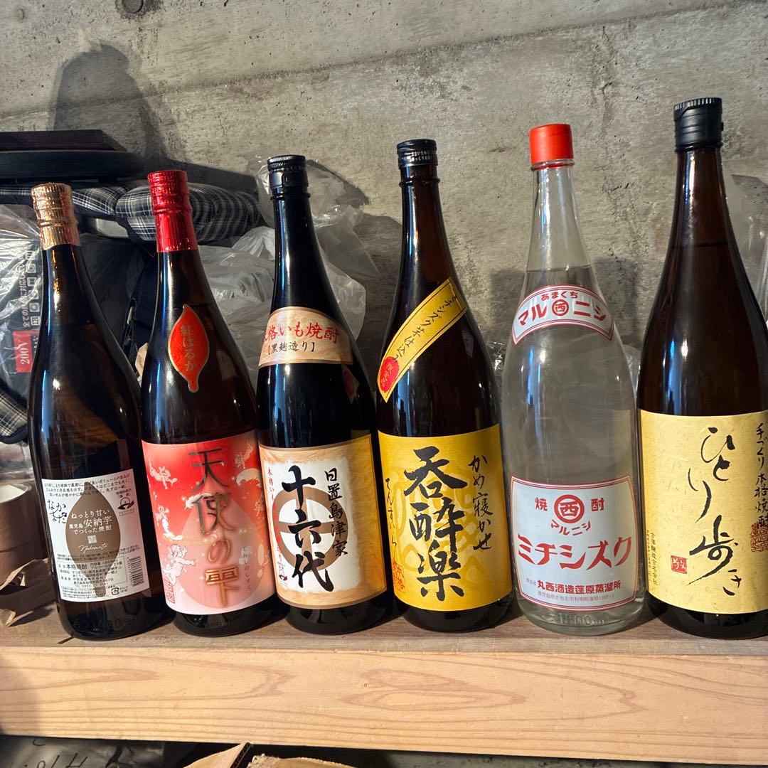 安納芋焼酎　天使の雫　十六代 呑酔楽　ミチシズク　ひとり歩き 特約店限定〉本格芋焼酎 呑酔楽 てんすいらく ミチシズク 720ml 1800ml