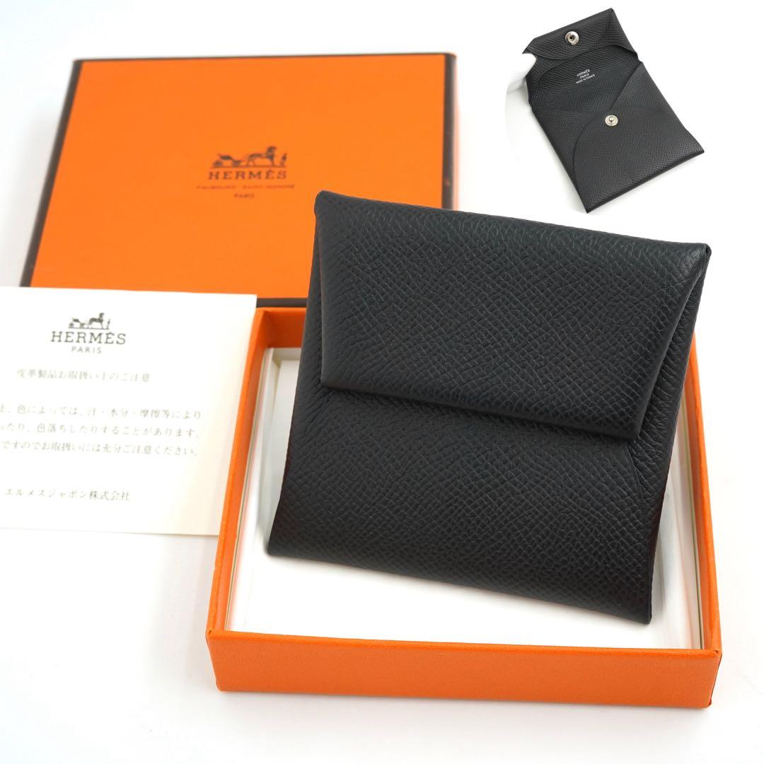✨新品未使用・箱付き✨　HERMES ケース　バスティア　エプソン　黒色 楽天市場】【新品】 エルメス コインケース バスティア エプソン