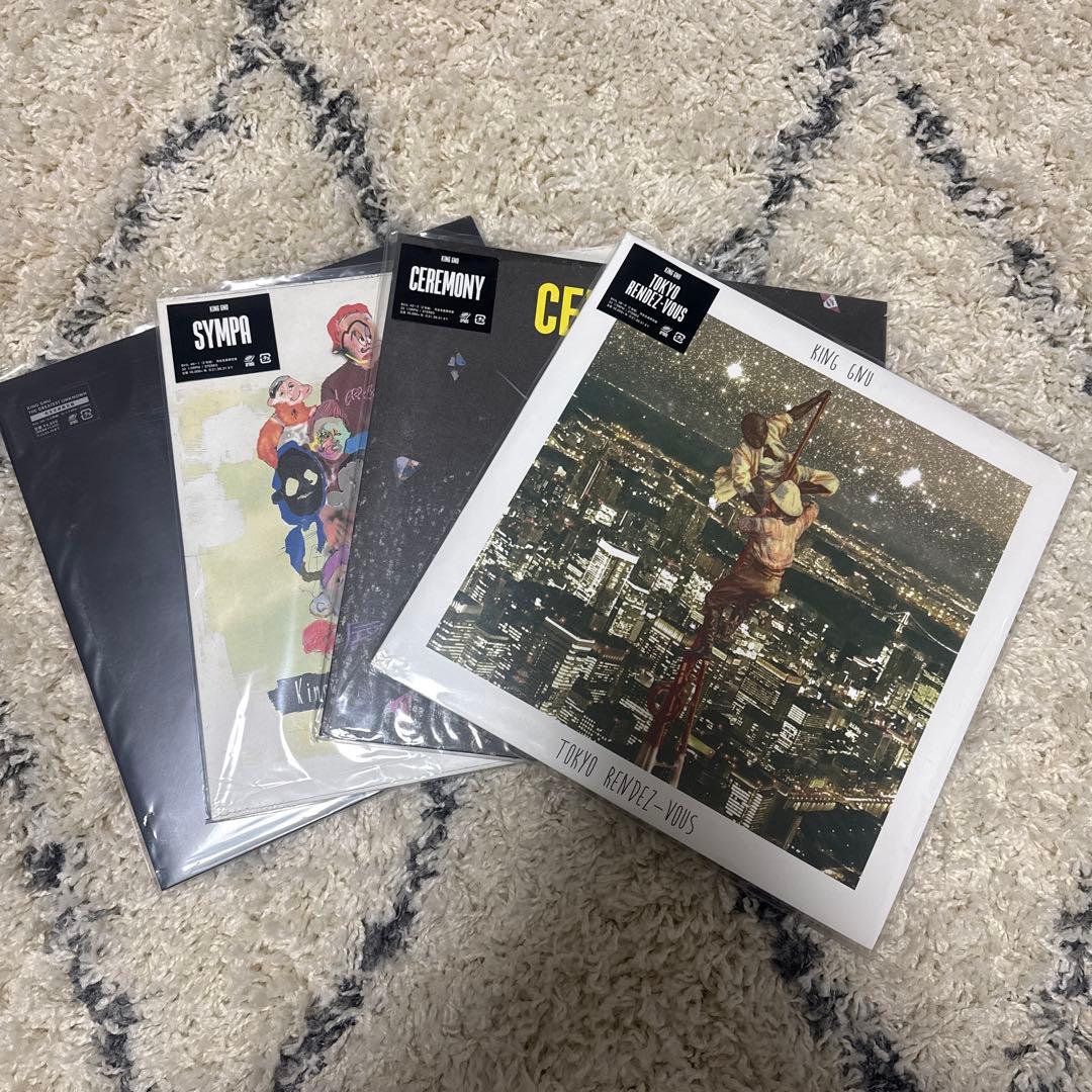 KING GNU レコードセット 新品未開封 KingGnu LP レコード 3枚セット 完全生産限定盤｜Yahoo