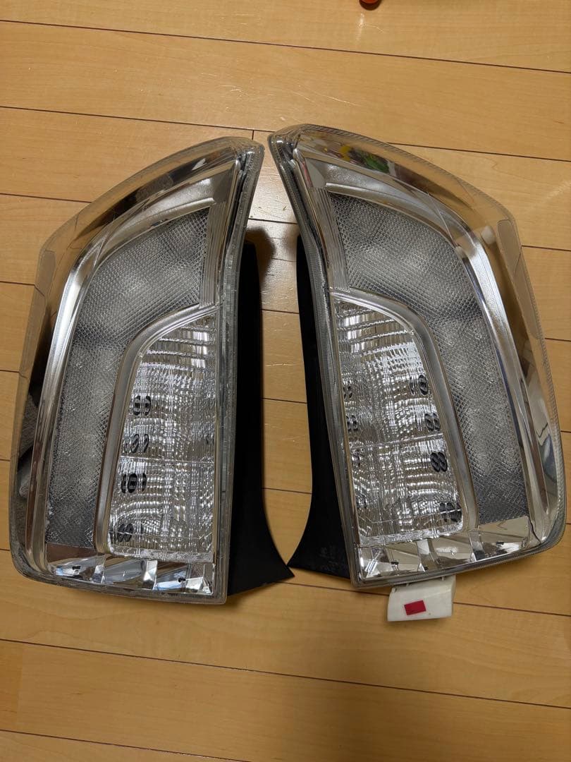 30プリウス クリアテールランプ トヨタ - プリウス30系 テールランプ クリアブラック 左右セット