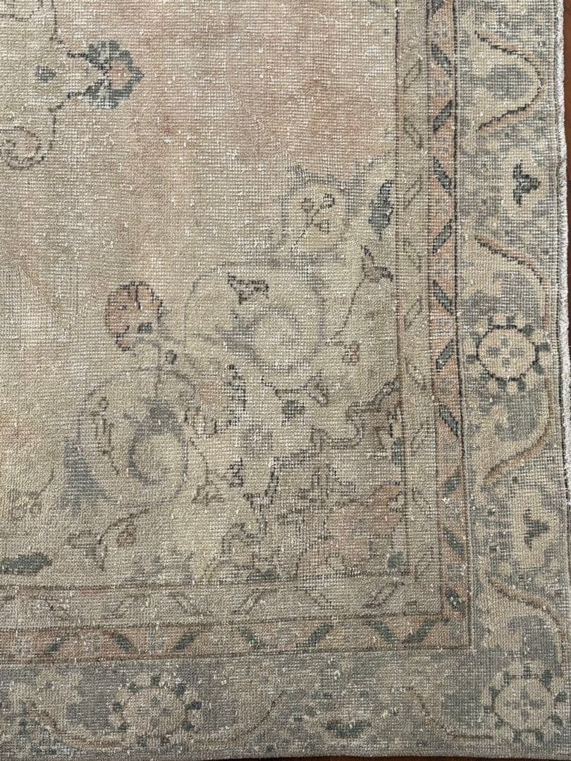 超大判 ヴィンテージラグ オーバーダイ オリエンタル トルコ ウシャク