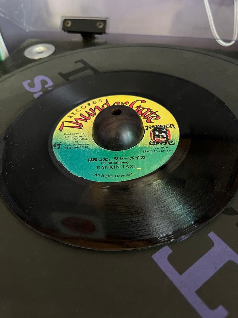 T*P様 RANKIN TAXI はまった、ジャーメイカ　ジャパレゲ　7インチ レゲエ RANKIN TAXI さっすがぁ スティーヴン〜ワイルドダブアルバム
