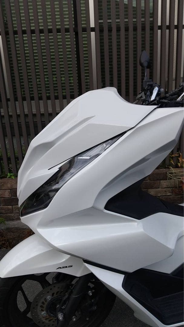 NEWPCXデビルマスク新品JK05.KF47対応カスタムフロントエアロパーツ