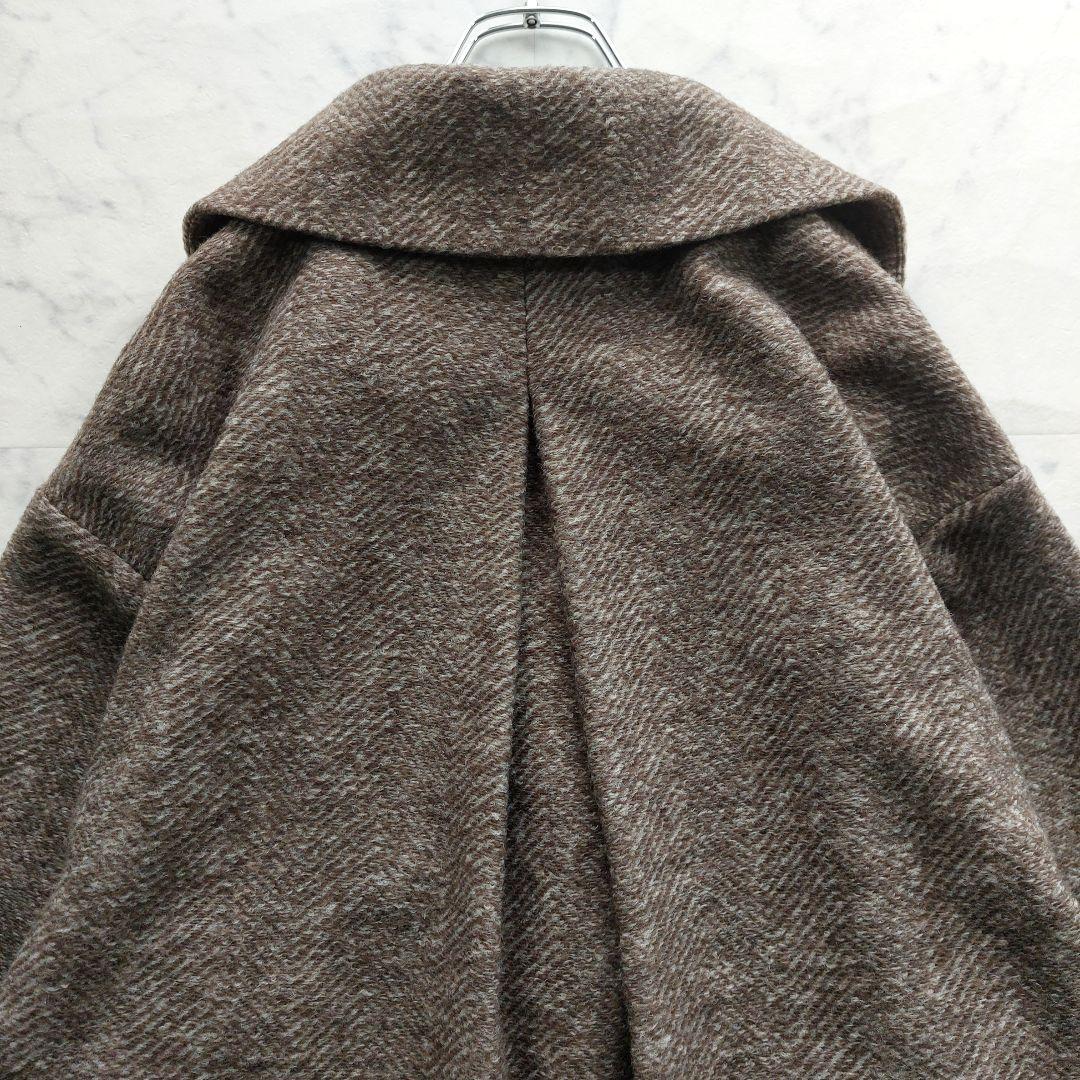 スピックアンドスパン Wスライバーヘリンボーンミドルコート 38 - メルカリ