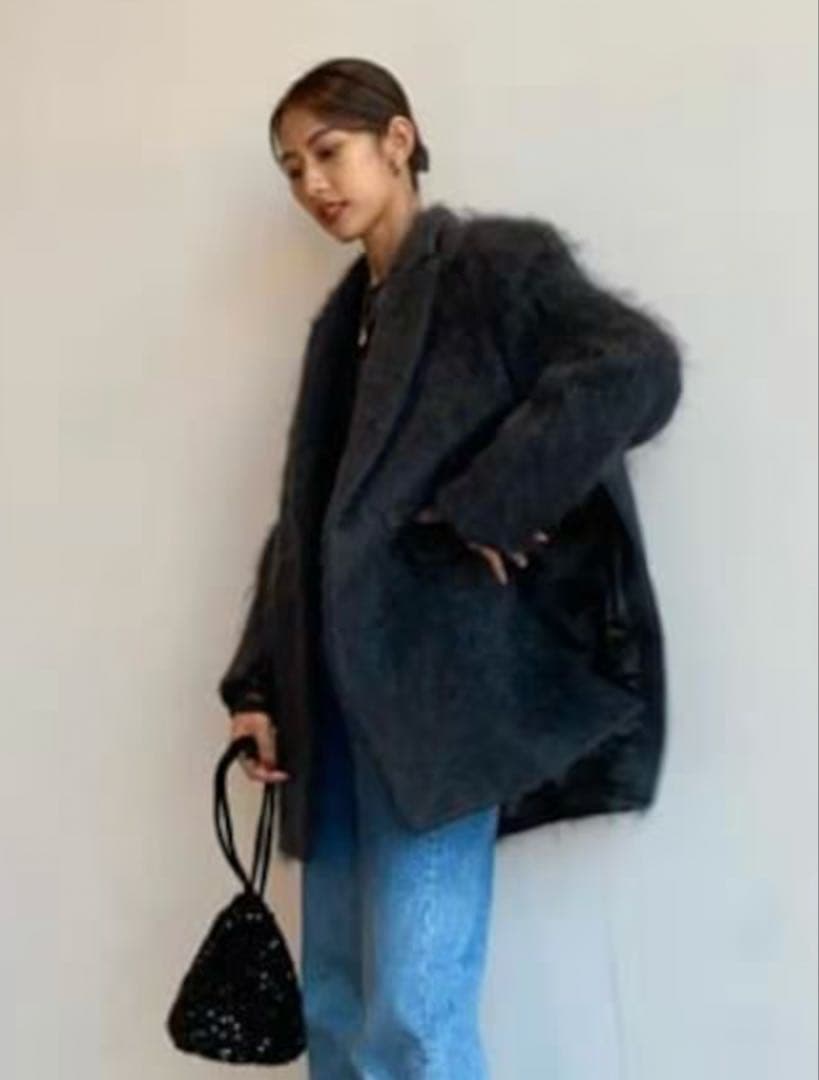 MAISON SPECIAL メゾンスペシャル ジャケット モヘヤ ウール地 M