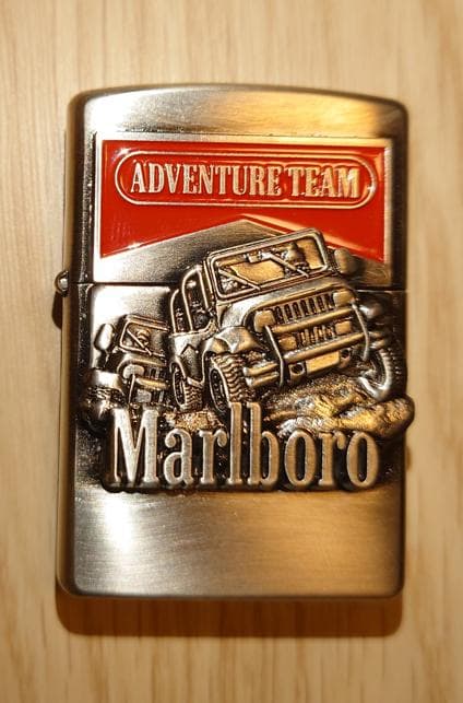 Zippo Marlboro ADVENTURE TEAM　【未使用】 ZIPPO - ジッポー 1993年製 限定 懸賞品 マルボロ アドベンチャー