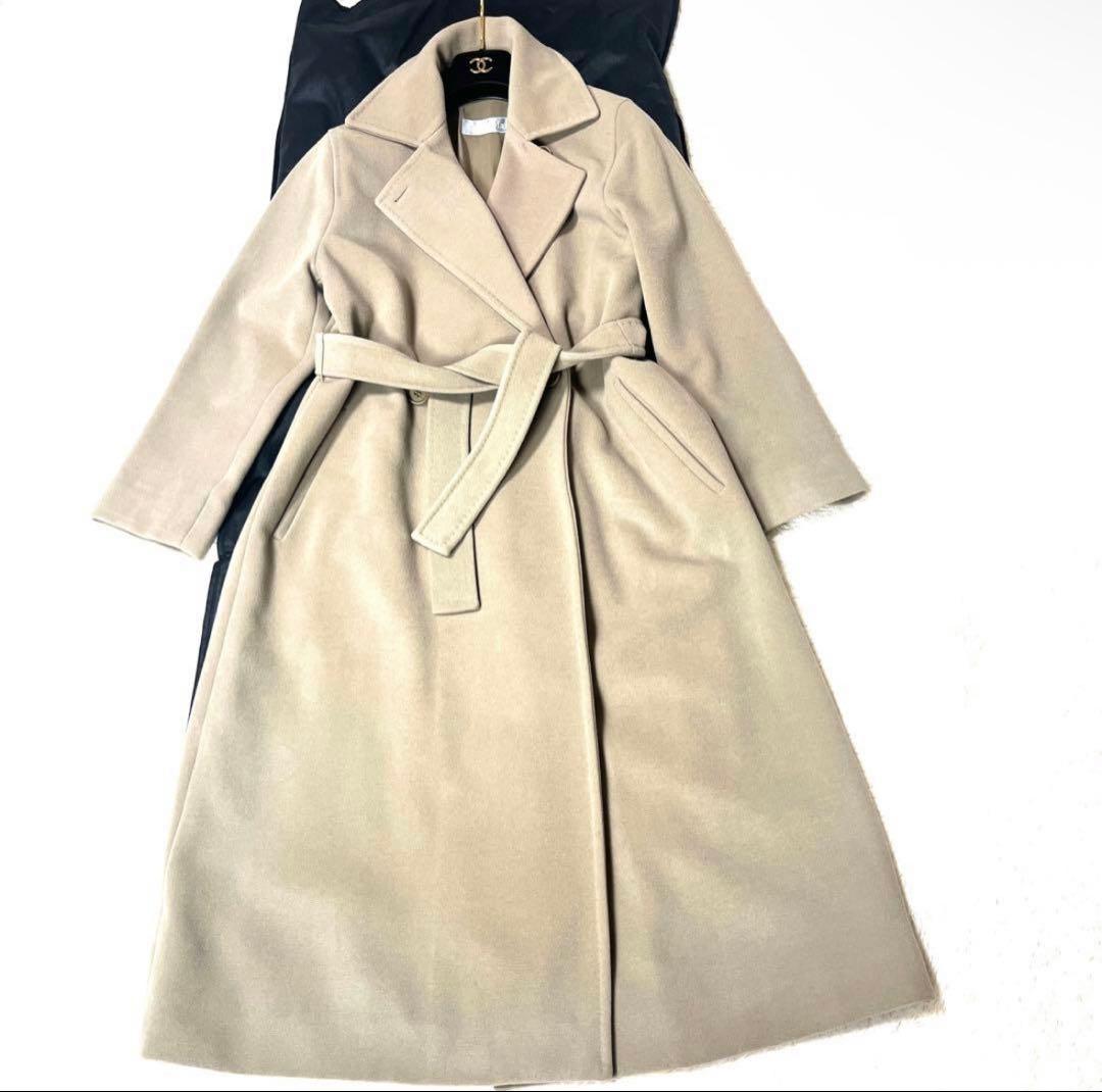 極美品☆マックスマーラマニュエラロングコート女優襟ウールベージュ大きいサイズ42 楽天市場】Max Mara マックスマーラ MANUELA マニュエラ アイコン
