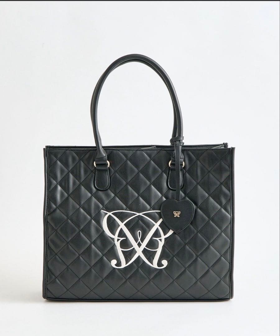 Aimerianejoie キルティング キャリーオントート 推し活バッグ Aimerianejoie合皮キルティングキャリーオントート 1032200060（トート