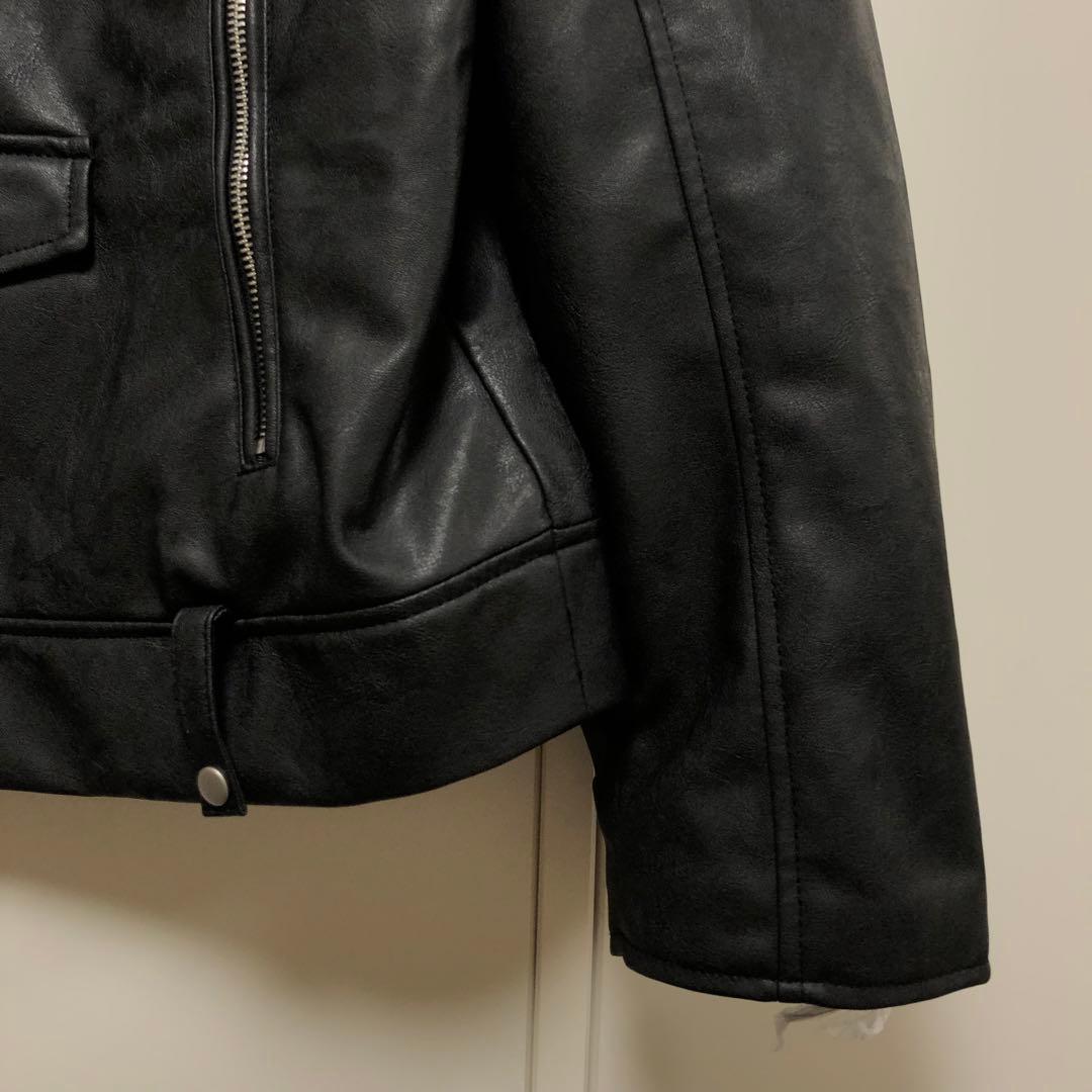 ZARAザラ新品未使用タグ付き Lサイズ ライダース レザージャケット