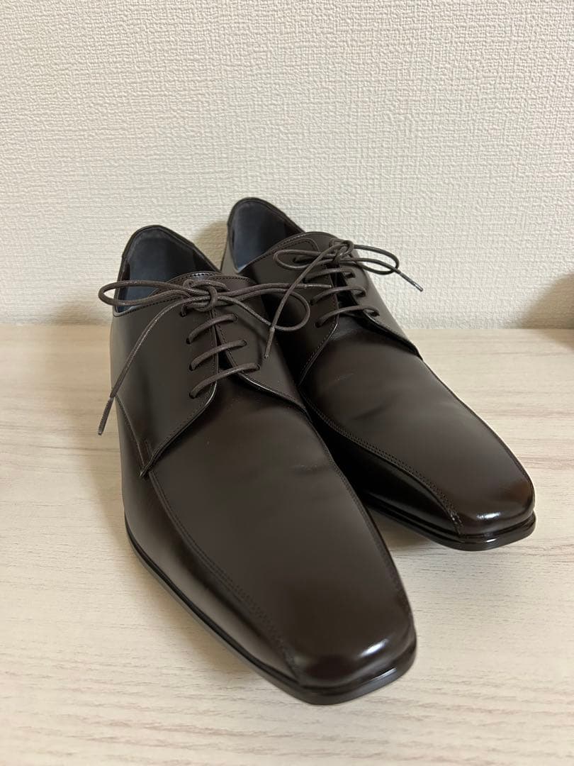 極美品　BENIR ウェディングシューズ　メンズ　26.0cm ダークブラウン