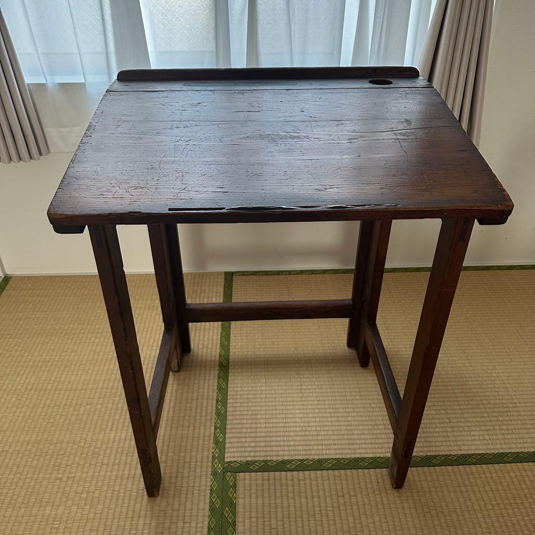 ヴィンテージ　イギリス　スクールデスク　学校机　折りたたみ イギリス ヴィンテージ 折りたたみ スクールデスク 学校机 テーブル/UK