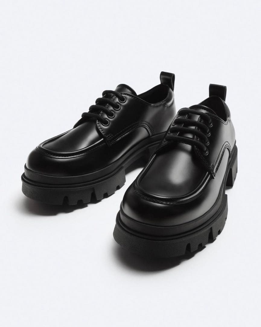 即日発送可】ZARA チャンキーシューズ - メルカリ