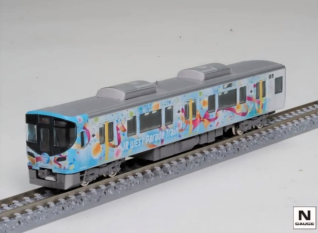 tomix　323系　JR西日本　パレードトレイン　大阪関西万博 TOMIX製オリジナルNゲージ 323系大阪・関西万博ラッピング列車（8両