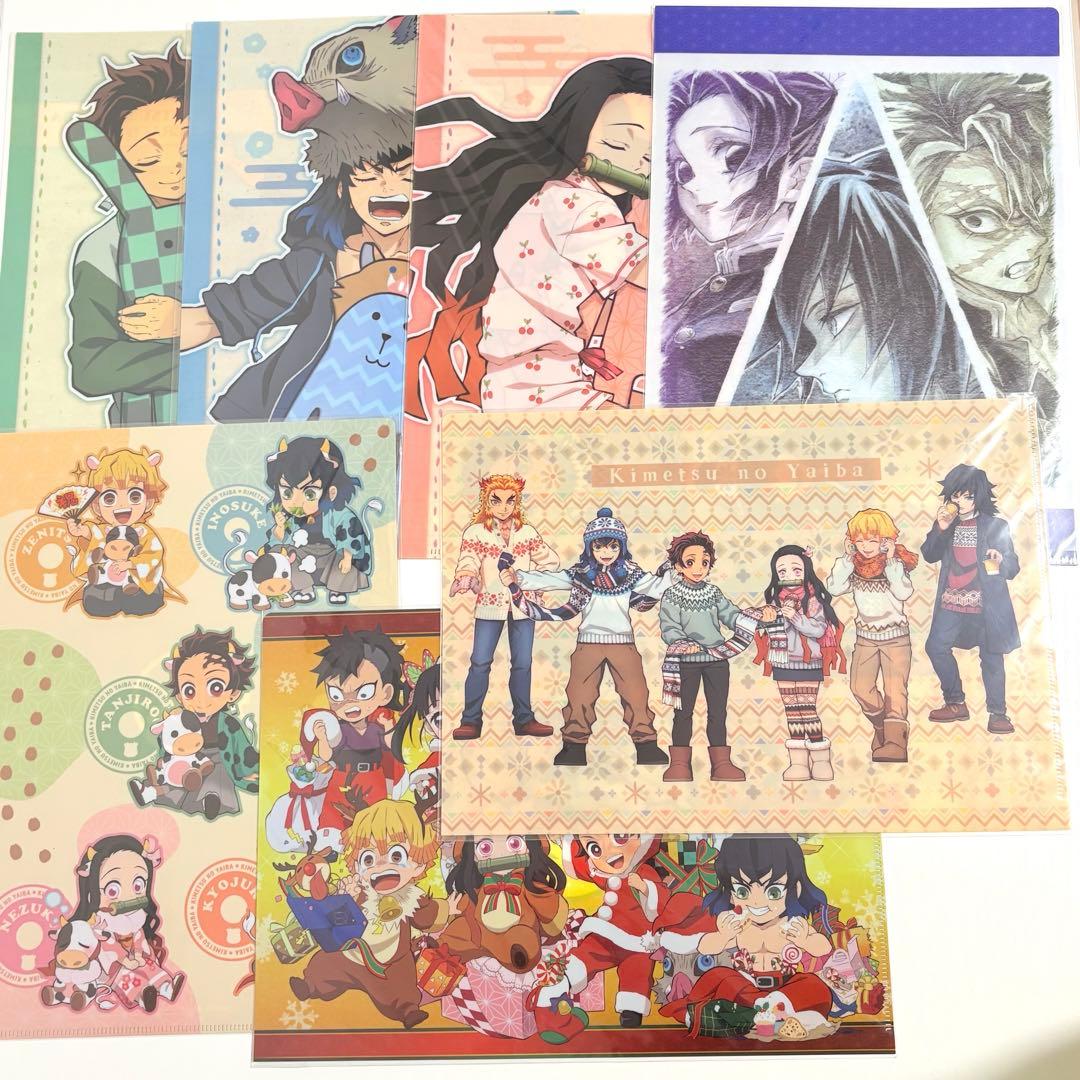 鬼滅の刃 クリアファイル 7点 まとめ売り - メルカリ