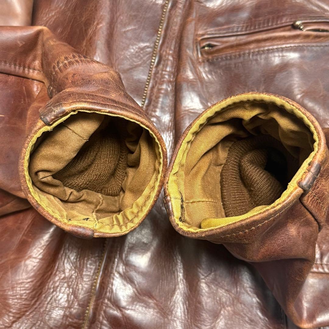 5th飛行機タグ エアロレザーハイウェイマン 馬革 ホースハイド - メルカリ