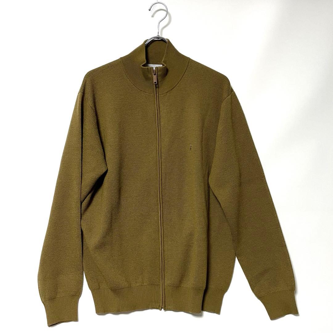 【本日限定価格】マッキントッシュロンドン ジップアップニット カーディガン LL 本日限定価格】マッキントッシュロンドン ジップアップニット