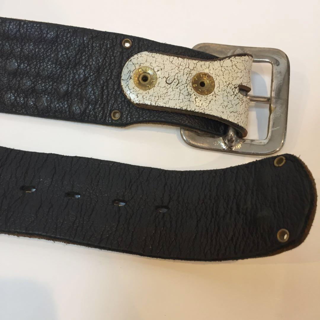 ヒステリックグラマー 本革ブラックスワロフスキーベルト - メルカリ