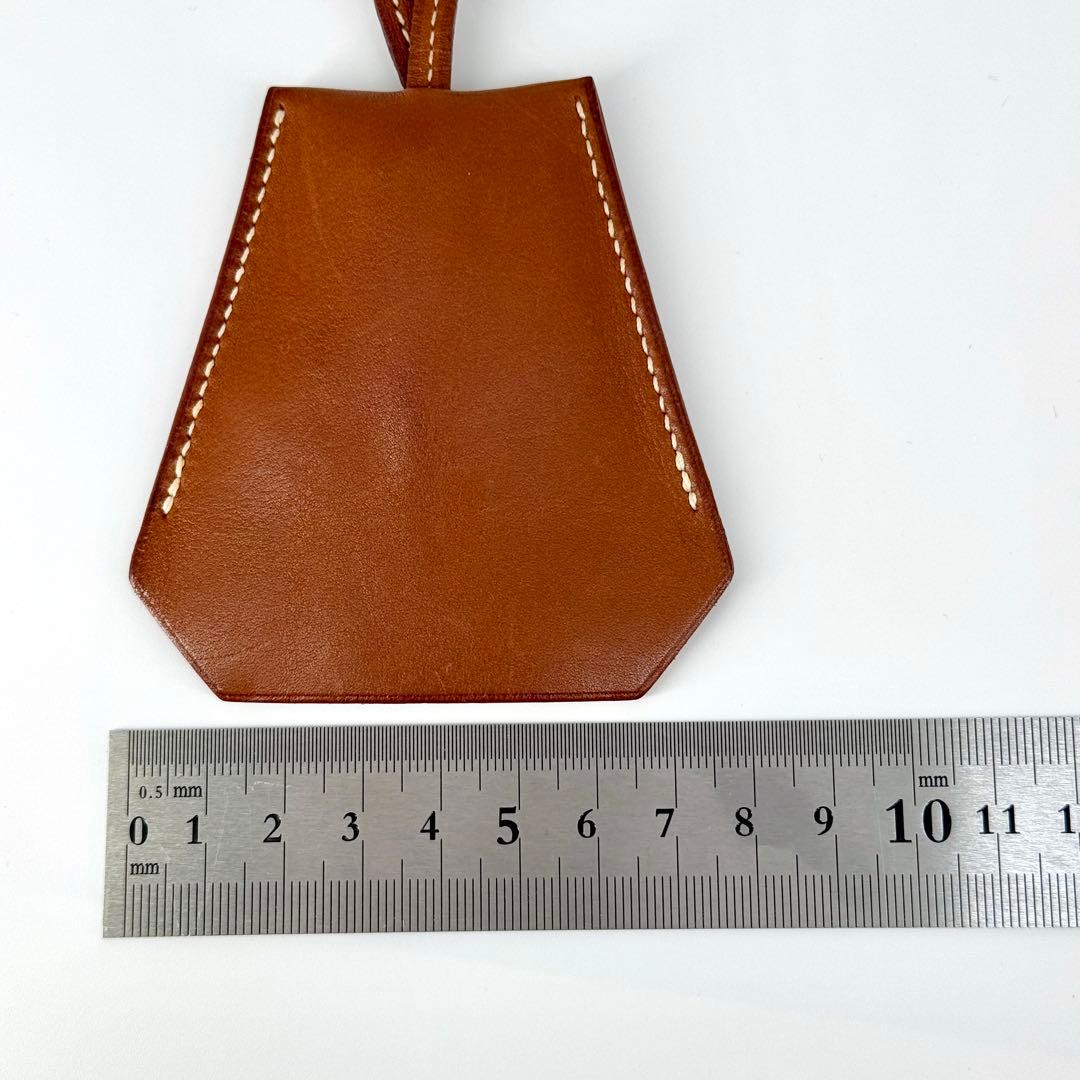 HERMES クロシェット キーリング ネックレス ブラウン マルジェラ期