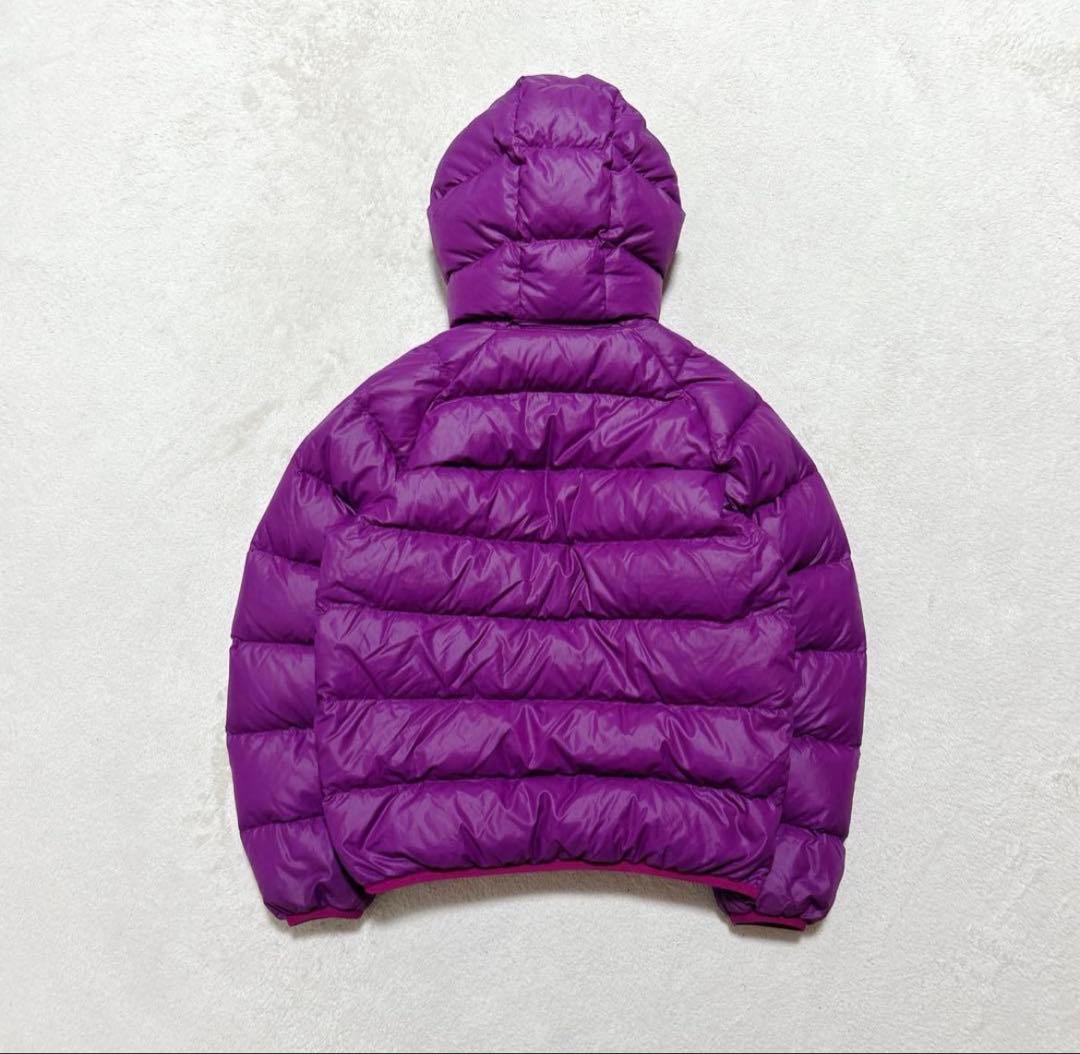 美品 y2k 短丈 mont-bell down jacket パープル 紫 - メルカリ