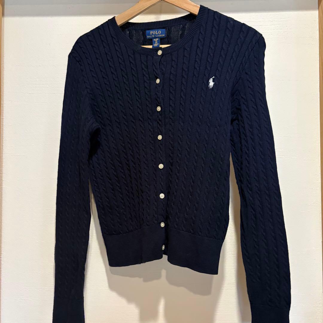 Polo Ralph Lauren ミニケーブル コットン カーディガン POLO RALPH LAUREN（ポロ・ラルフローレン） ポロ ラルフローレン ミニ