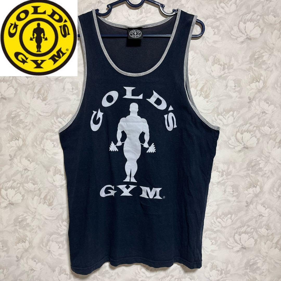 【希少】 GOLD'S GYM リンガータンクトップ Mサイズ　横川モデル ゴールドジム リンガータンクトップ Mサイズ - メルカリ