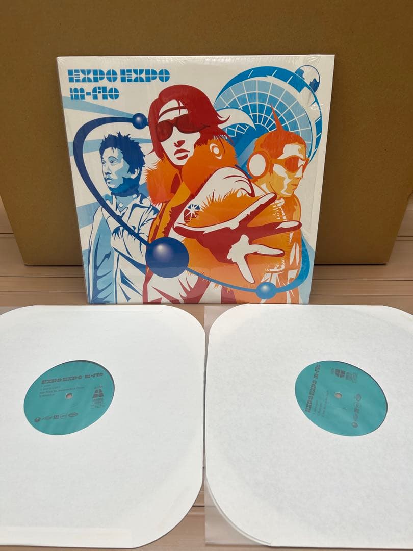 レコード2枚組 LP m-flo Expo Expo エムフロウ 希少 - メルカリ