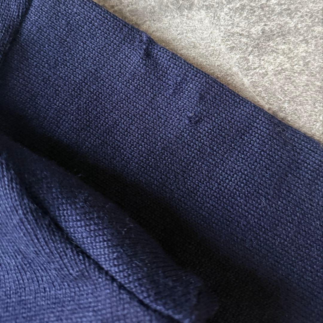 60s usa製 WILSON レタードカーディガン \"襤褸\" 40-size