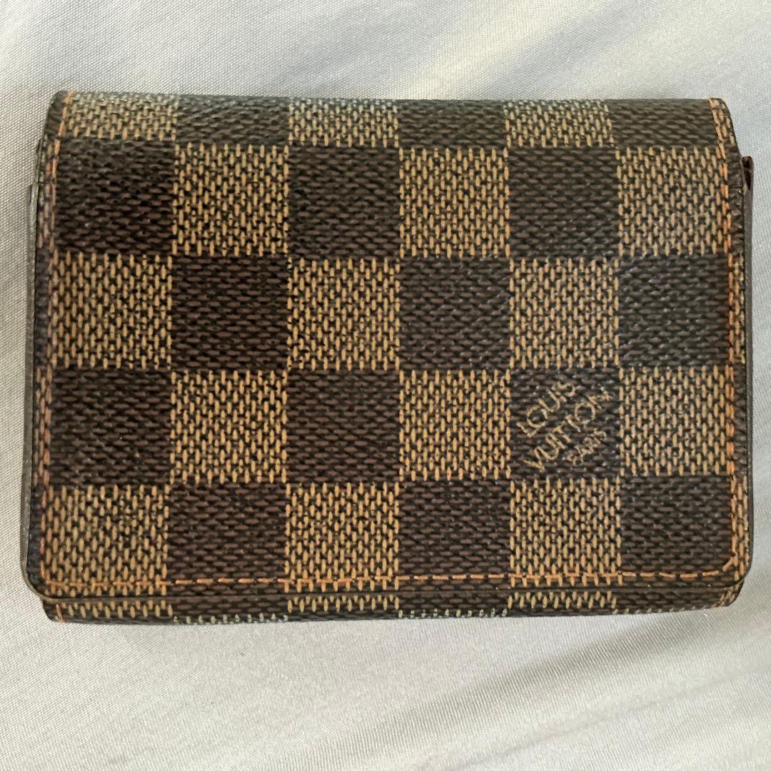 ルイヴィトン ダミエ 名刺入れ Louis Vuitton - メルカリ