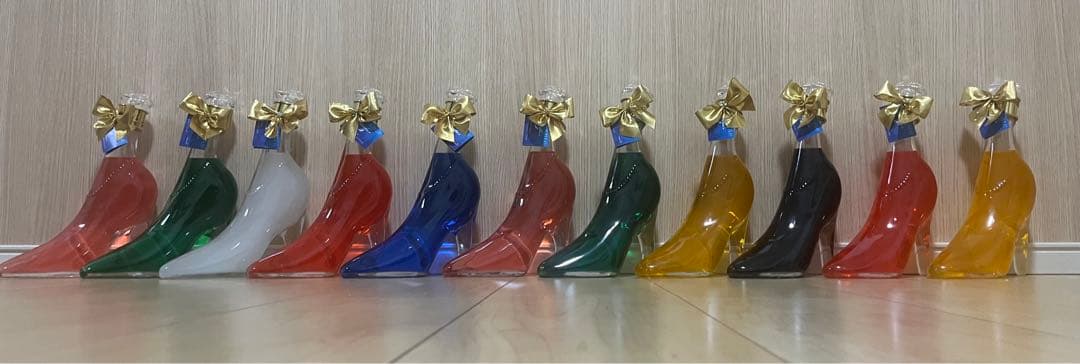 シンデレラ　リキュール 11本セット ☆【ガラスの靴】シンデレラシュー リキュール 全5種 350ml ≪名入れ