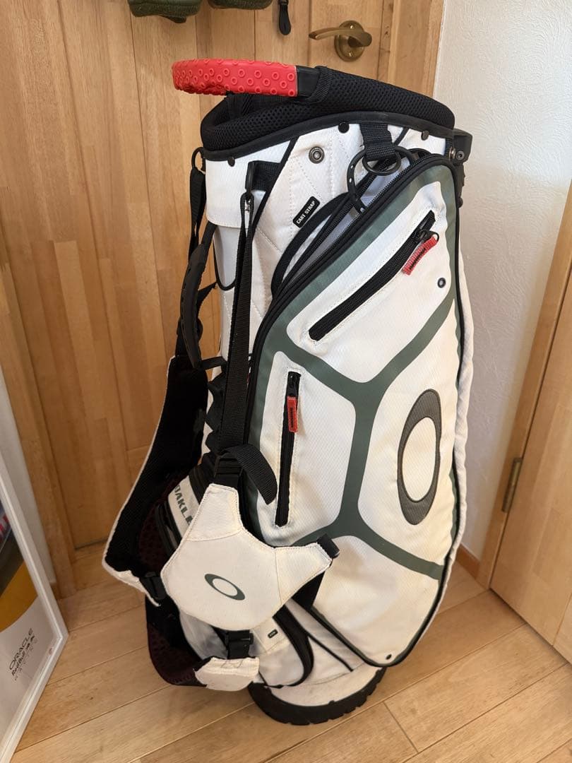 Oakley ホワイト キャディバッグ オークリー OAKLEY キャディバッグ メンズ レディース 軽量 軽い