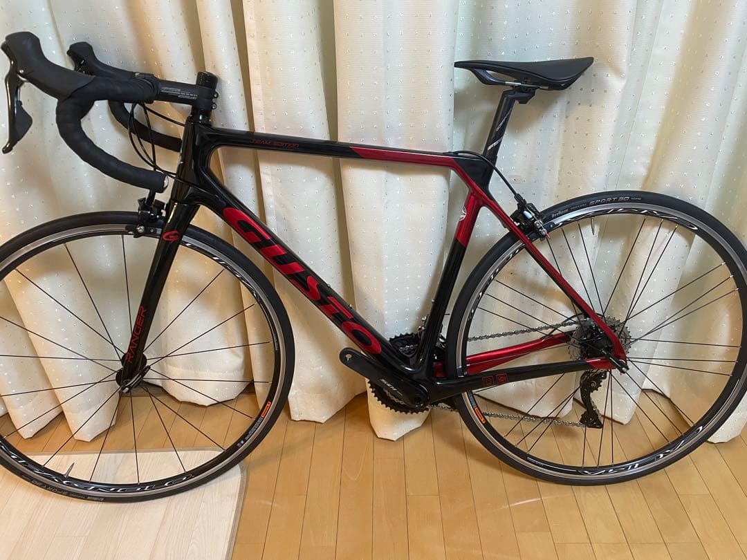 GUSTO RANGER TEAM EDITIONロードバイクサイズL カーボン グスト GUSTO レンジャー ディスク RANGER DISC Team Limited Lサイズ