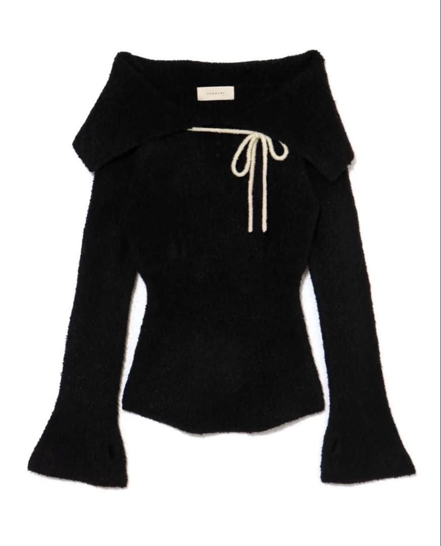 トップス andmary Flora knit tops ANDMARY】Flora knit tops