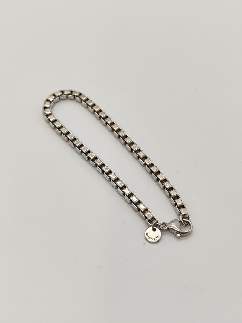 【中古】ティファニー ベネチアン ブレスレット 925 TIFFANY&Co.（ティファニー） ベネチアン ブレスレット 腕輪 チェーン