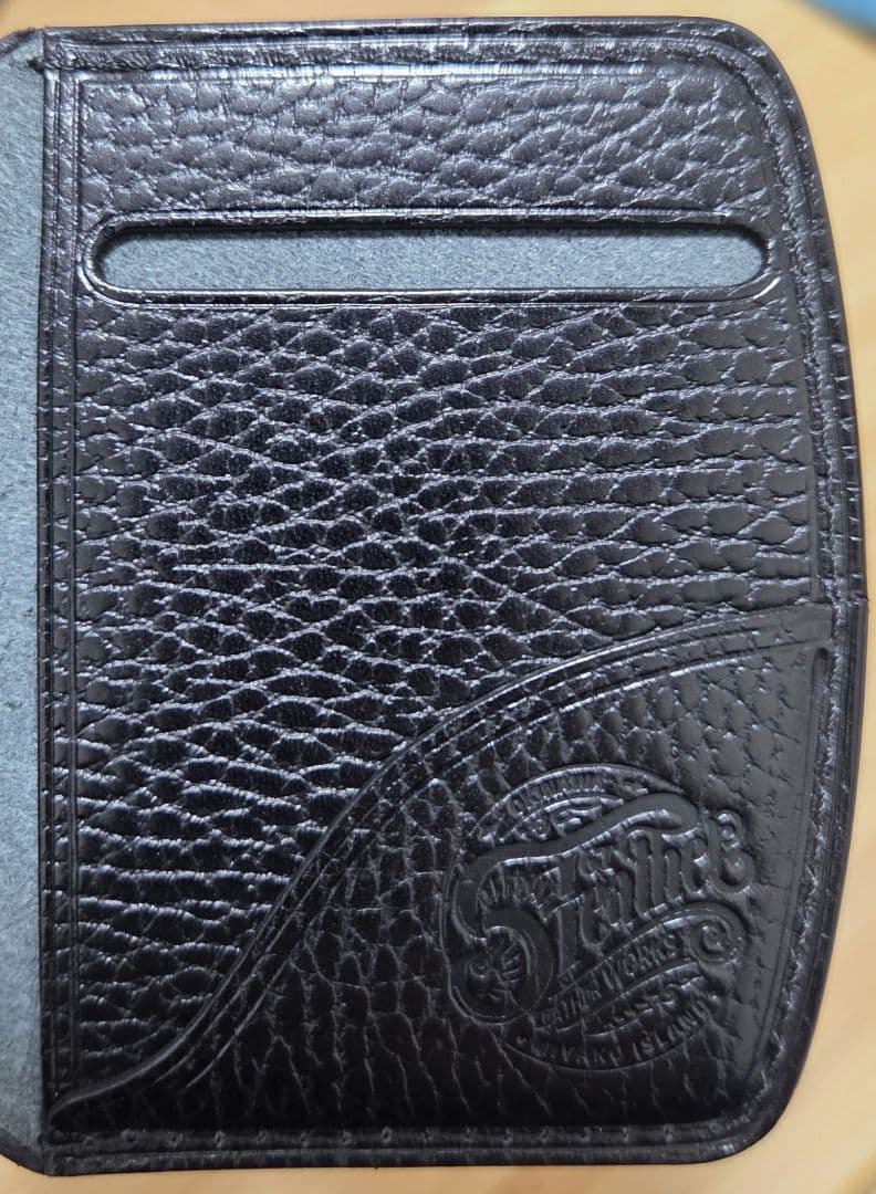 6T leatherworks マネークリップ ブラック/ドラーロ - メルカリ