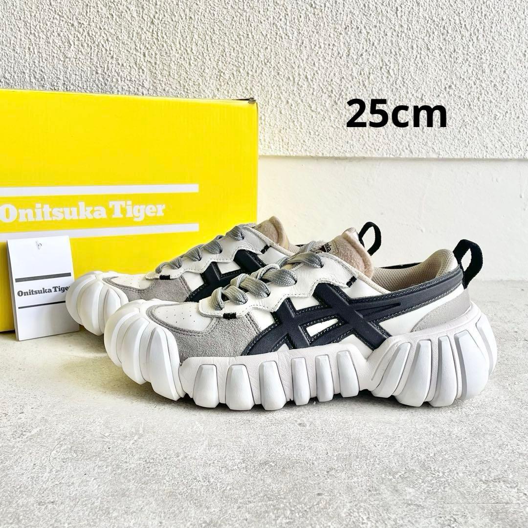 美品！人気！Onitsuka Tiger デンティグレ25cm 厚底スニーカー - メルカリ