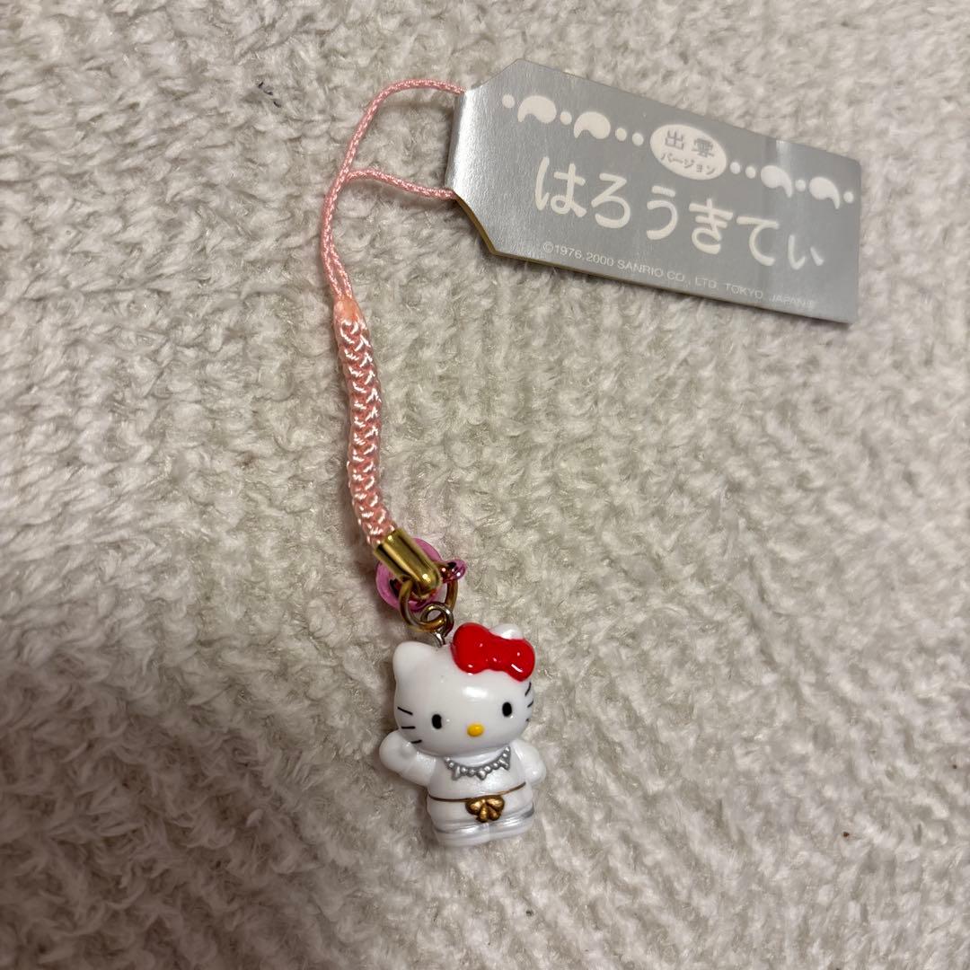 ご当地ハローキティ ストラップ 根付け 島根県限定品 出雲阿国