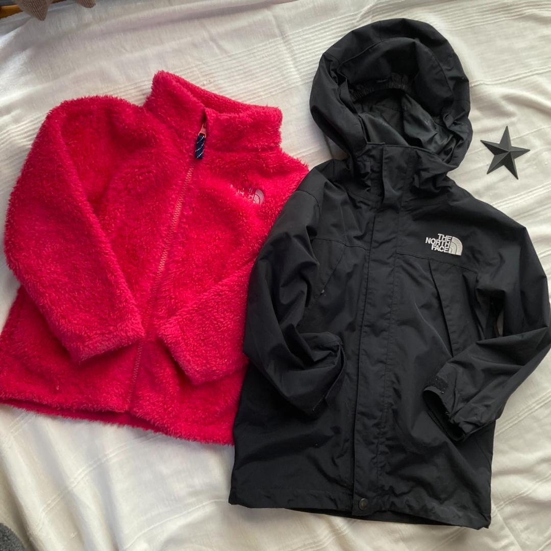 THE NORTH FACE スクープジャケット フリース 110　2点セット ザ・ノース・フェイス THE NORTH FACE THE NORTH FACE ノースフェイス