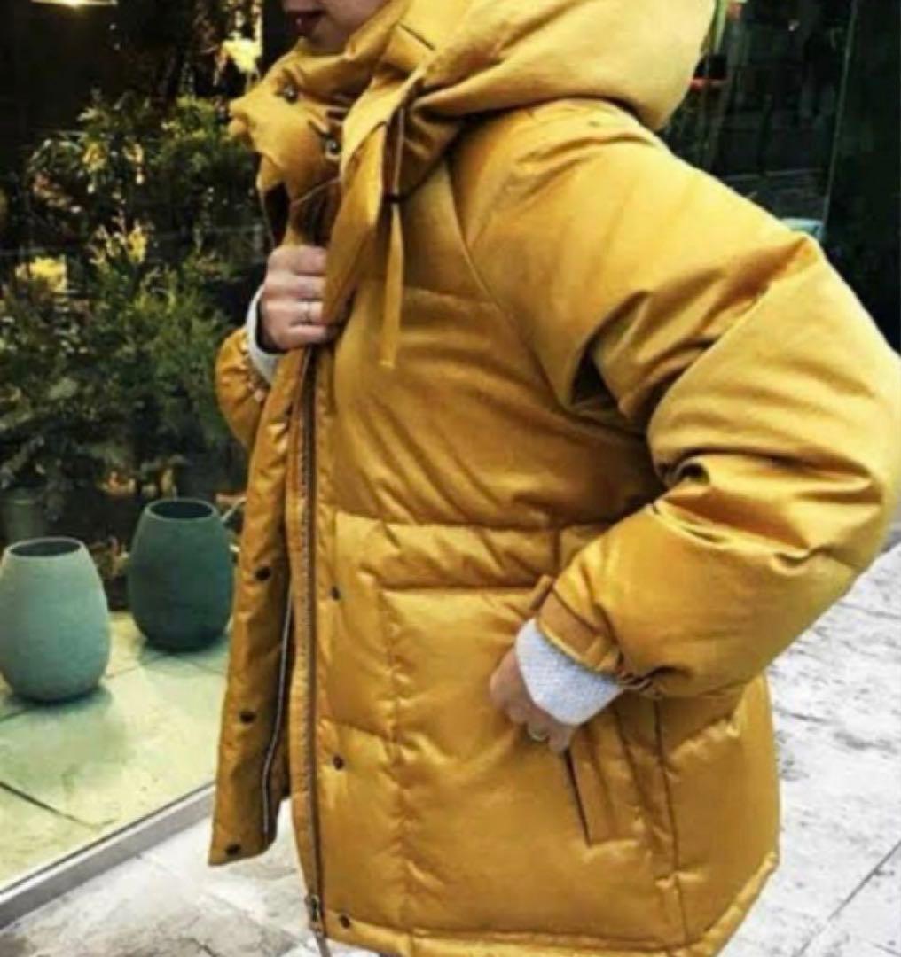 最終値下げ！6(ROKU) SATIN ダウンジャケット イエロー36 最終値下げ！6(ROKU) SATIN ダウンジャケット イエロー36 - メルカリ