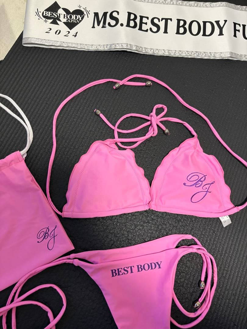 BEST BODY JAPAN 公式決勝用ビキニ ベストボディジャパン 2025首都圏大会決勝 水色マーブルビキニ #記録