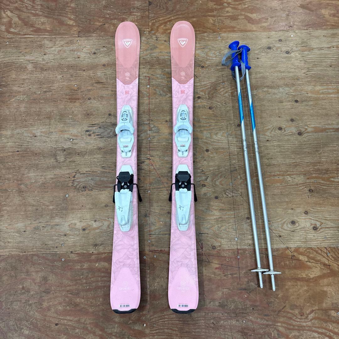 ROSSIGNOL EX PR スキー板 116センチ ストックセット ジュニア - メルカリ